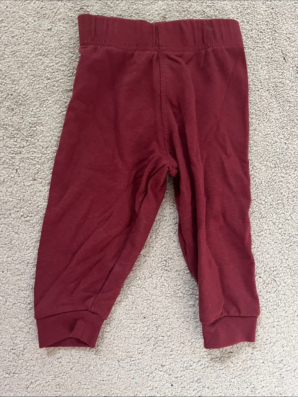 Garanimals Maroon Stretch Pull-On Jogger Pants